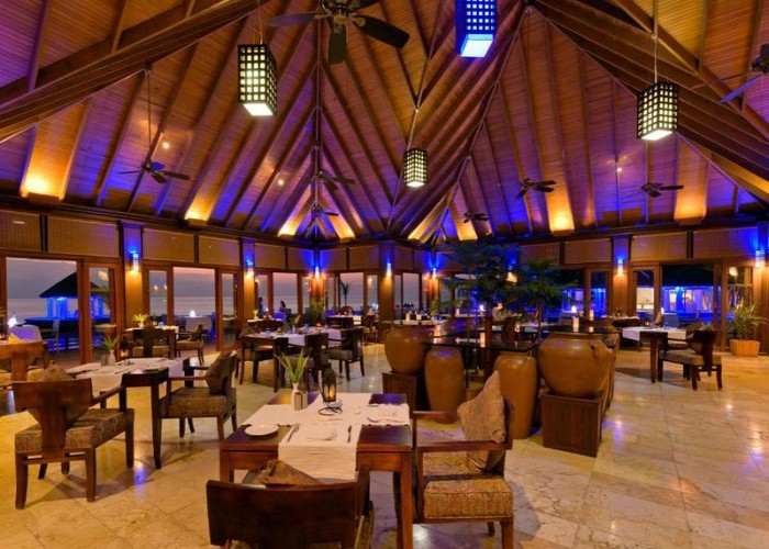 Nhà hàng Sun Siyam Olhuveli Resort sang trọng