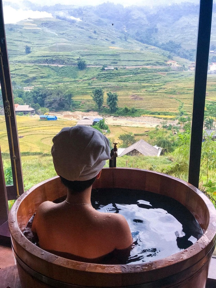 trải nghiệm spa tại homestay đẹp ở Sapa 
