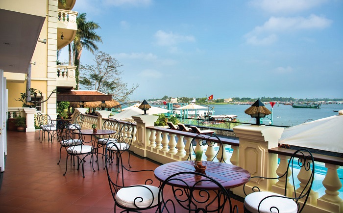 khách sạn Victoria Châu Đốc- quầy bar