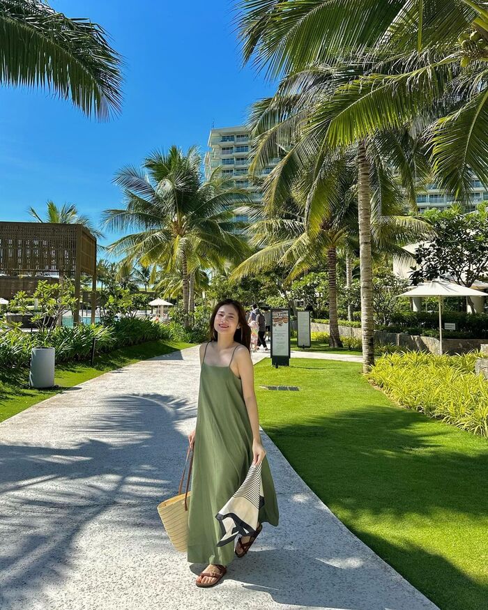 resort gần Bãi Dài Cam Ranh sở hữu không gian sống xanh ấn tượng