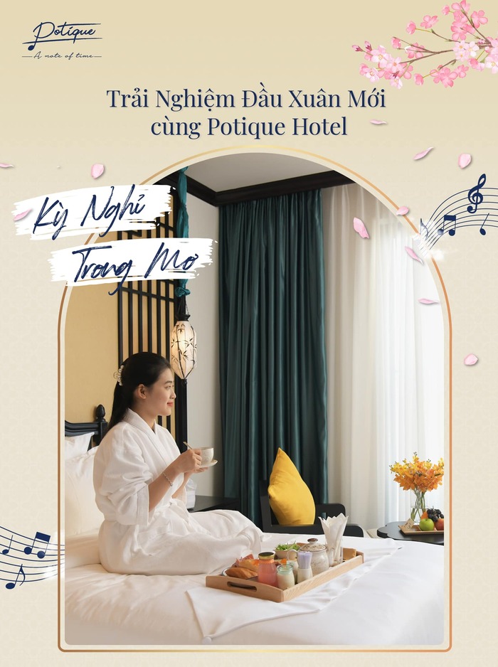 Khách sạn Potique Nha Trang – Không gian nghỉ dưỡng mang âm hưởng Đông Tây ấn tượng
