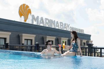 Chiêm ngưỡng thiên nhiên biển đảo từ trên cao ấn tượng tại khách sạn Marina Bay Côn Đảo