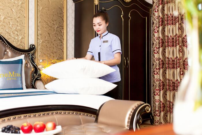 Khách sạn Mira Bình Dương cung cấp 186 phòng nghỉ và căn hộ được trang bị đầy đủ tiện nghi cao cấp 5 sao