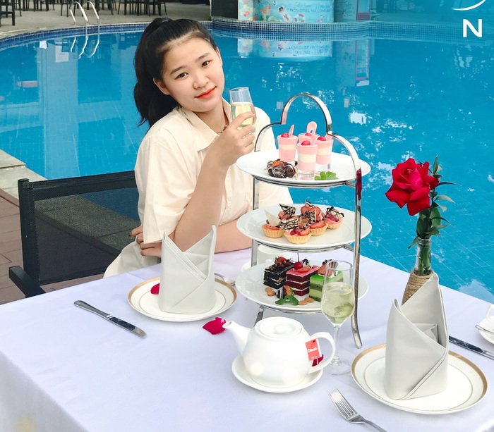 tổ chức tiệc trà cao cấp tại khách sạn nổi tiếng trung tâm Hạ Long