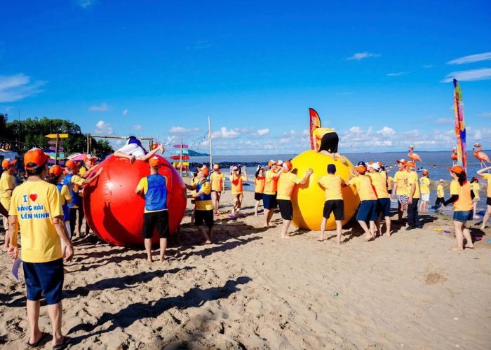 Flamingo Hải Tiến còn là địa điểm lý tưởng để tổ chức team building