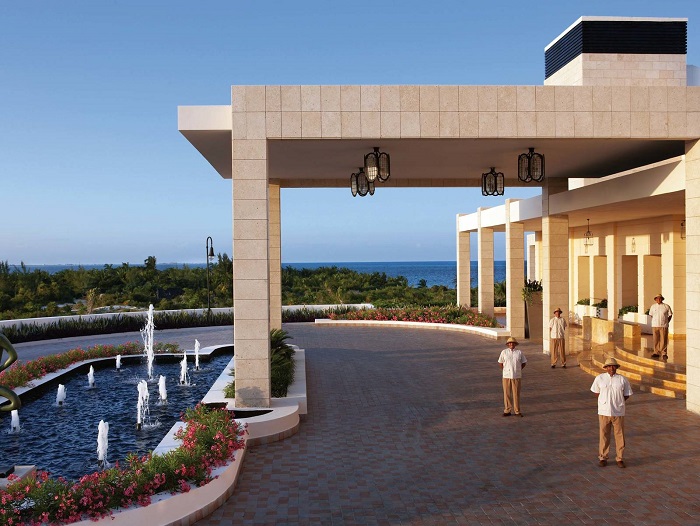 các khách sạn nổi tiếng Mexico lối vào Excellence Playa Mujeres