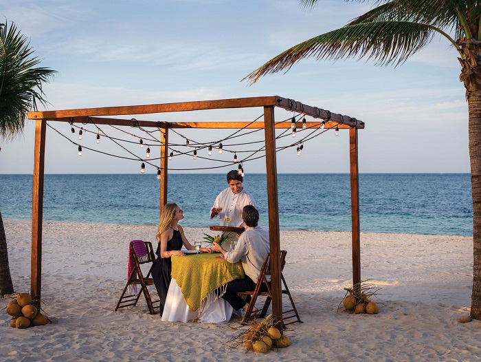 các khách sạn nổi tiếng Mexico ẩm thực Excellence Playa Mujeres