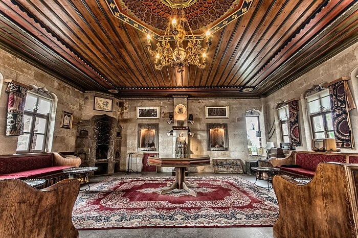 khách sạn Museum Cappadocia nội thất