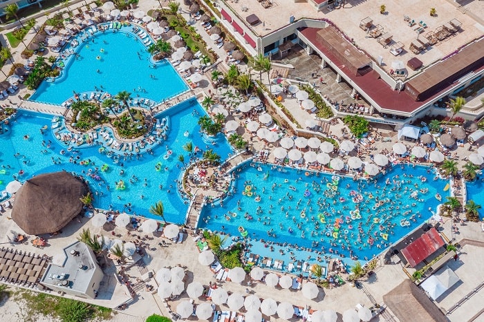 các khách sạn nổi tiếng Mexico Moon Palace Cancun