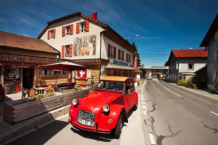 Khách sạn Arbez Franco-Suisse ở Pháp hay Thuỵ Sỹ