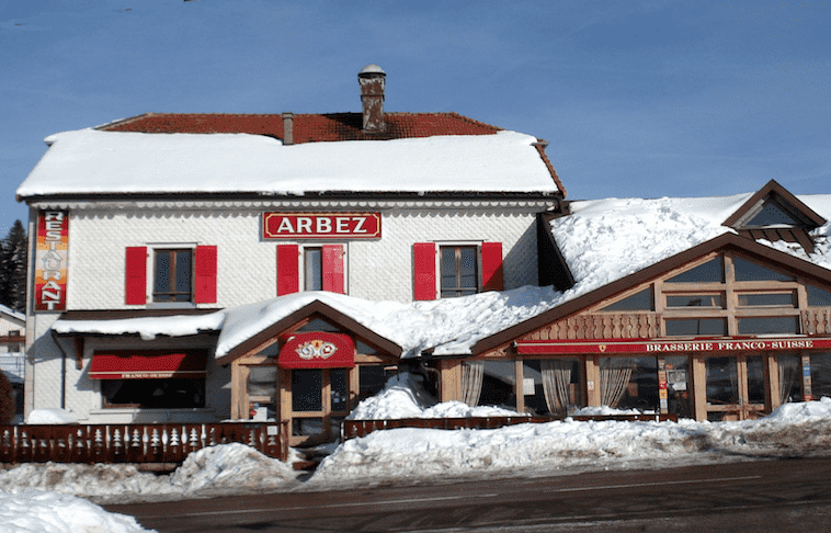 Khách sạn Arbez Franco-Suisse mùa đông