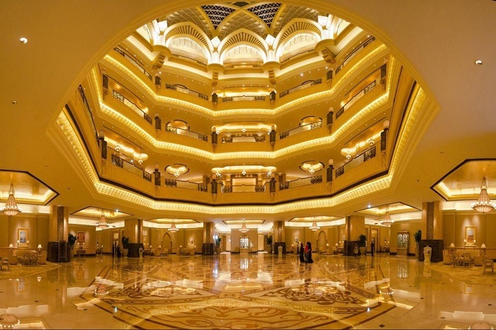 mái vòm Khách sạn Emirates Palace 