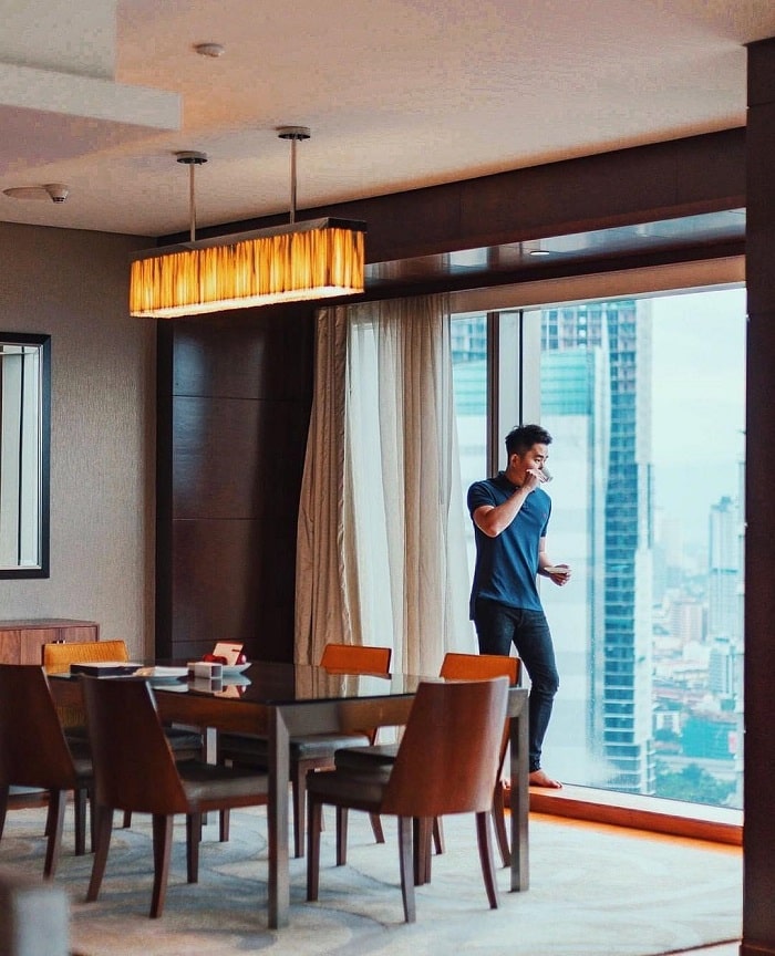 khách sạn Grand Hyatt Kuala Lumpur sky lobby