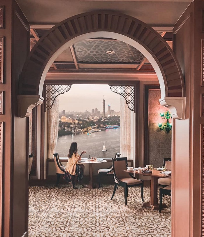 khách sạn Four Seasons Cairo ở thủ đô Ai Cập