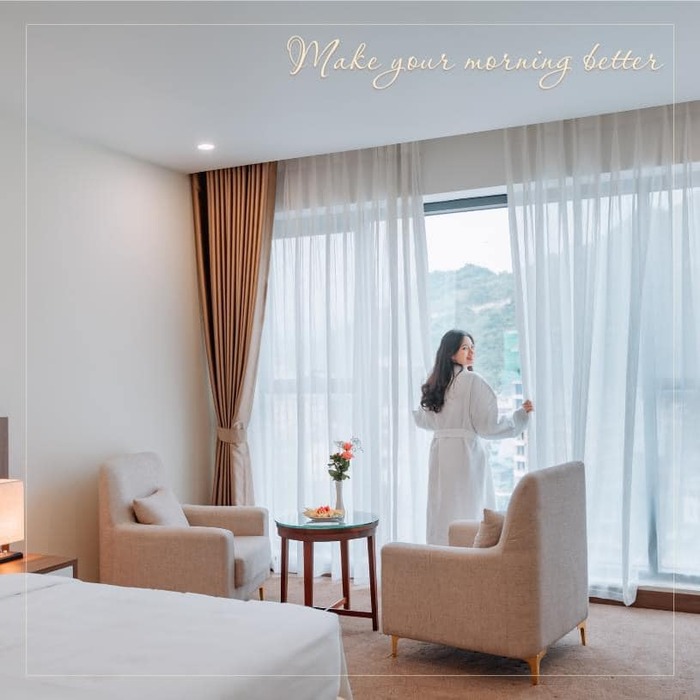 phòng nghỉ dưỡng ở Yên Biên Luxury Hotel Hà Giang