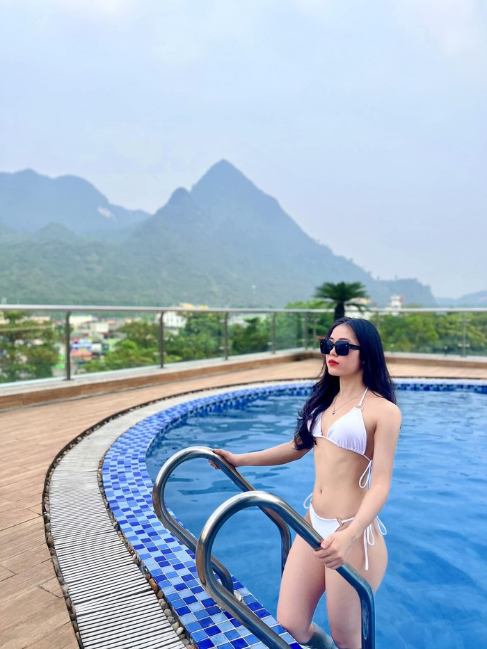 bể bơi ở Yên Biên Luxury Hotel Hà Giang