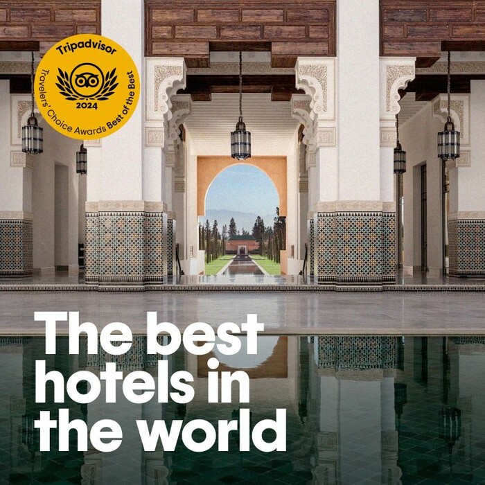 giải thưởng khách sạn, resort uy tín thế giới Travelers’ Choice Best of the Best