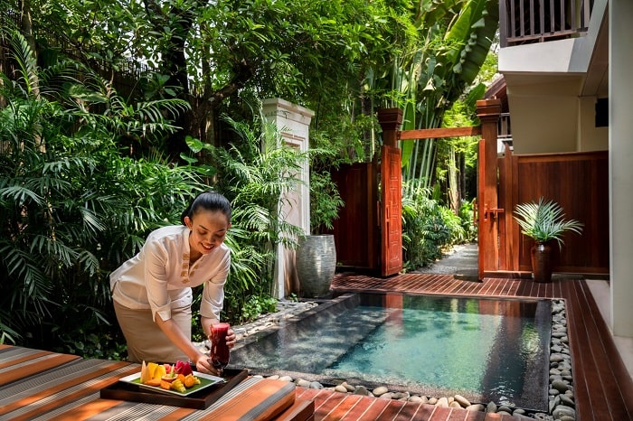 các phòng ở Anantara Angkor Resort Campuchia