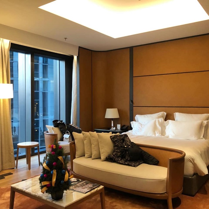 phòng Suite Junior ở khách sạn Bvlgari Hotel Beijing