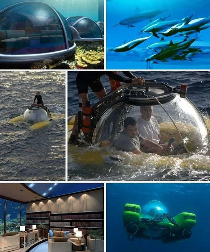 tiện ích của Poseidon Undersea Resort 
