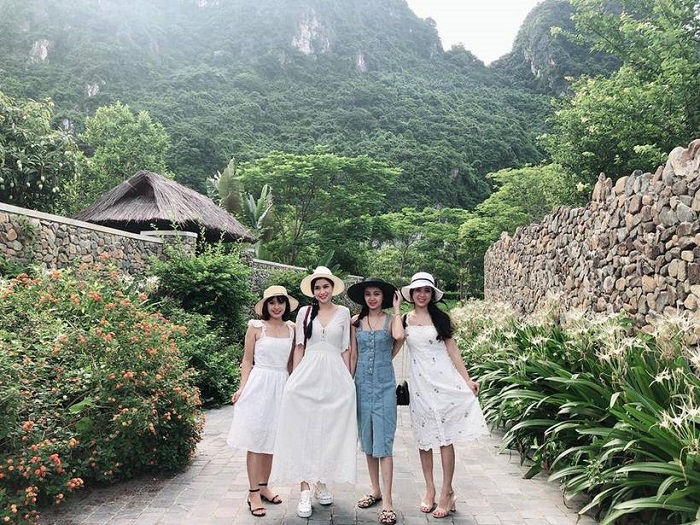Khu nghỉ dưỡng ở Hòa Bình thanh tịnh và yên tĩnh