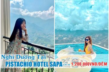 Pistachino Hotel Sapa 4 sao - Mở cửa ban công, một bước chạm vào 'tiên cảnh' chỉ từ 1.200.000vnđ/đêm