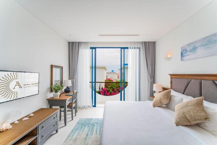 Khu nghỉ dưỡng Aurai Cam Ranh: Niềm cảm hứng bất tận từ đảo Santorini xinh đẹp