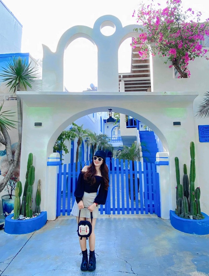 homestay chất lượng ở Vũng Tàu phong cách Hy Lạp thơ mộng