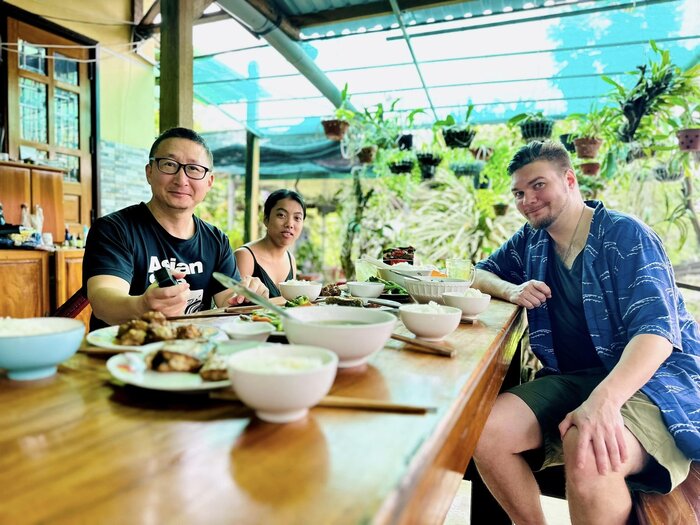 homestay giá rẻ ở Cam Ranh phục vụ ăn uống mỗi ngày