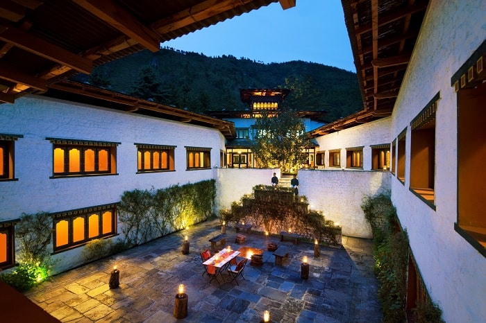 nghỉ dưỡng ở khách sạn COMO Uma Paro Bhutan