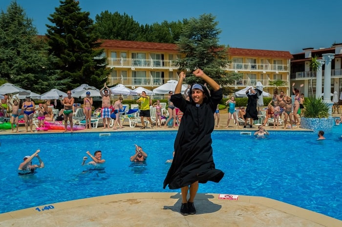 công viên nước ở khách sạn DIT Evrika Beach Club Hotel nổi tiếng Bulgaria