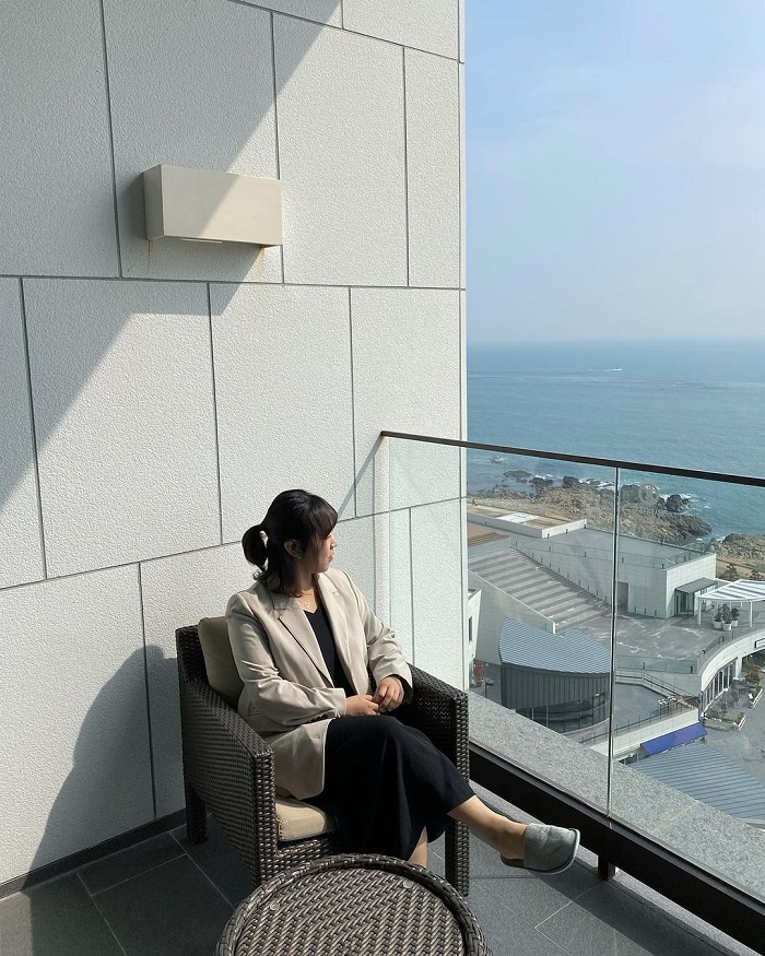 Check in “chanh xả” tại khách sạn Hilton Busan view biển tại Hàn Quốc