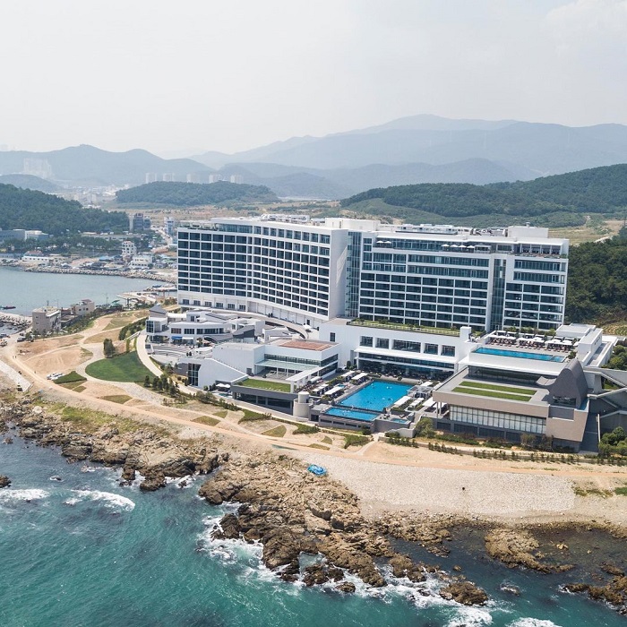 Check in “chanh xả” tại khách sạn Hilton Busan view biển tại Hàn Quốc