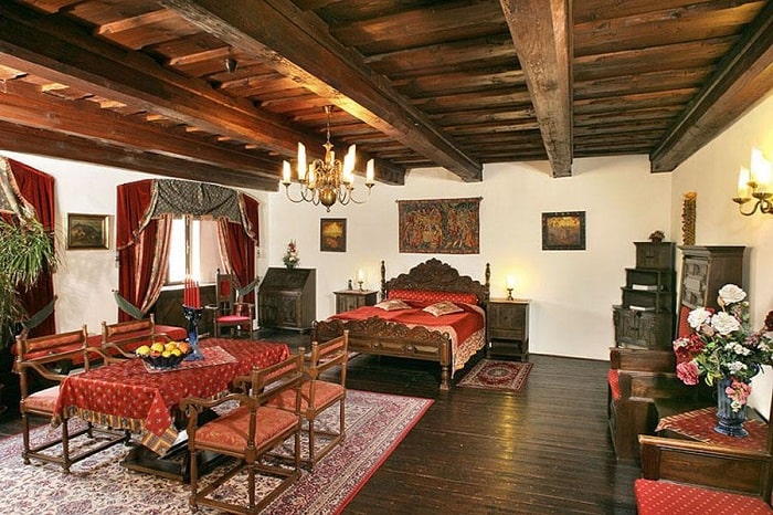 các phòng khách sạn Ruze Cesky Krumlov Castle Hotel nổi tiếng Séc