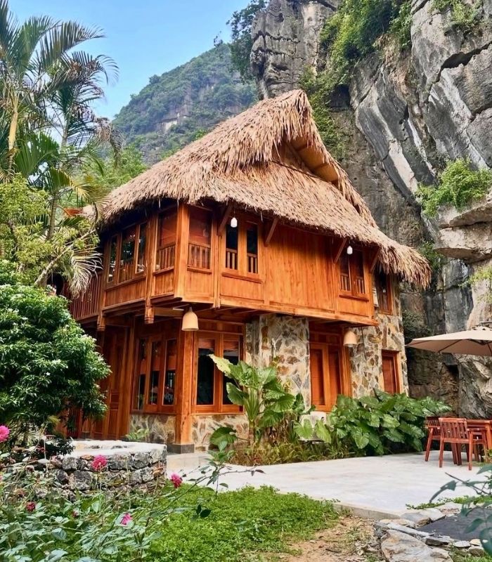 Không gian nghỉ dưỡng tại Hang Múa Ecolodge Ninh Bình