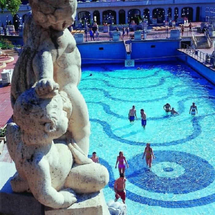 spa ở Khách sạn Danubius Hotel Gellert nổi tiếng Hungary