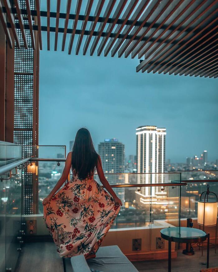 Chiêm ngưỡng toàn cảnh thành phố đáng sống lung linh về đêm từ khách sạn Hilton Đà Nẵng