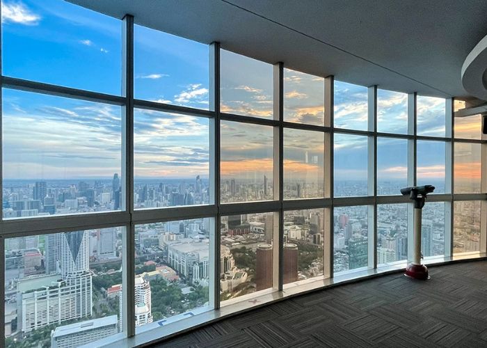 Đài quan sát tại khách sạn Baiyoke Sky Thái Lan