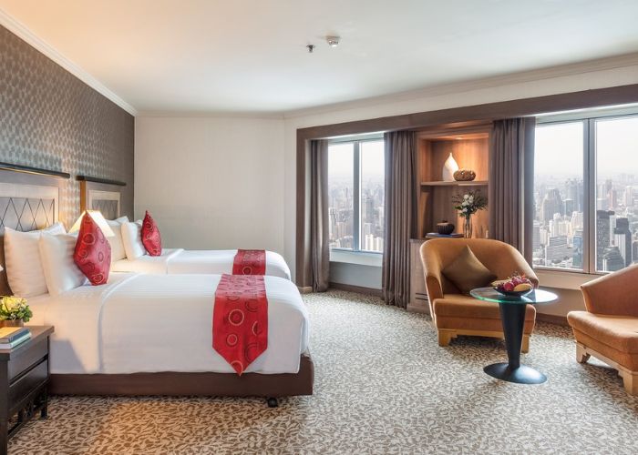 Hạng phòng Superior Room tại khách sạn Baiyoke Sky Thái Lan