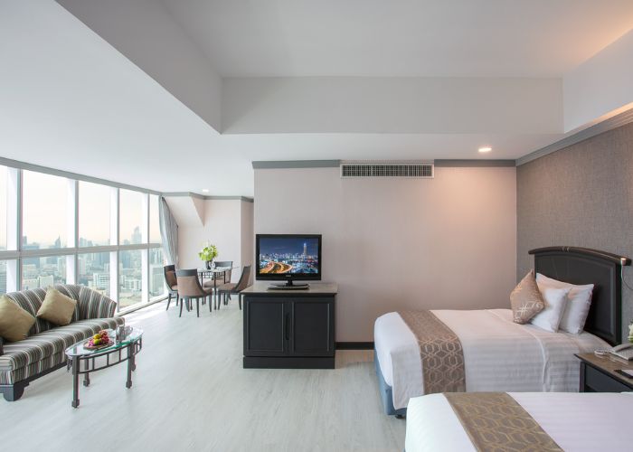 Hạng phòng Junior Suite tại khách sạn Baiyoke Sky Thái Lan