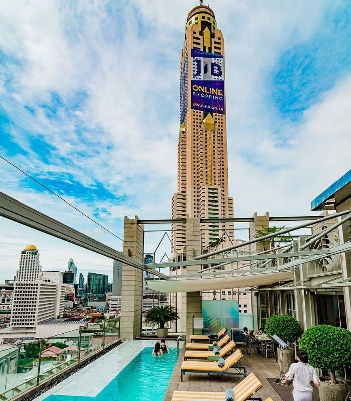 Vị trí khách sạn Baiyoke Sky Thái Lan