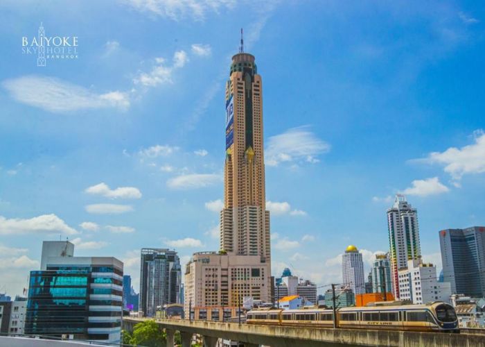 Vị trí khách sạn Baiyoke Sky Thái Lan
