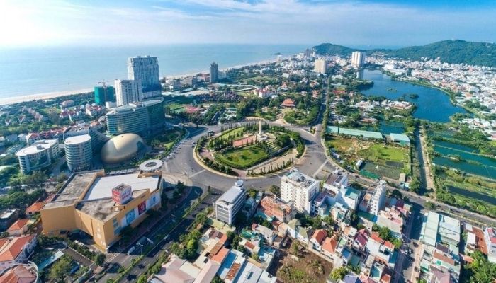 Khu vực trung tâm của Vũng Tàu rất sầm uất