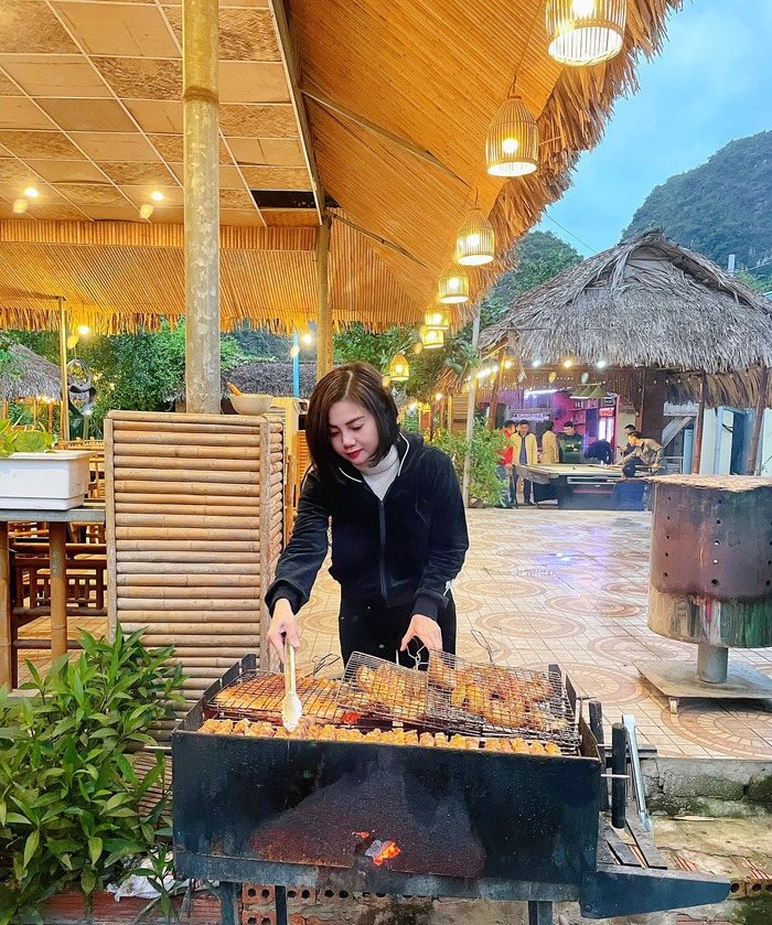 tổ chức tiệc nướng BBQ tại homestay đẹp ở Ninh Bình
