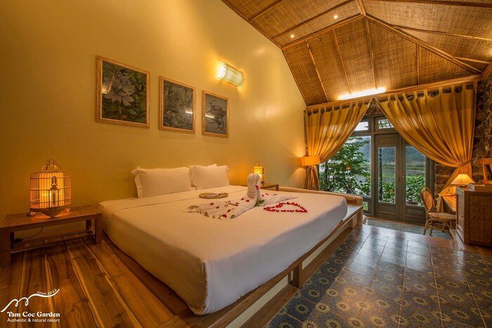 Chiêm ngưỡng núi rừng uy nghi và trải nghiệm nghỉ dưỡng xanh ấn tượng tại Tam Cốc Garden Resort