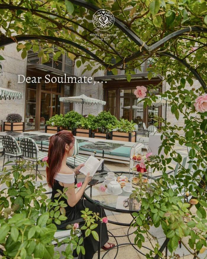 Khách sạn gần Cầu Mây Tam Đảo - Hôtel de l'Amour Tam Đảo 
