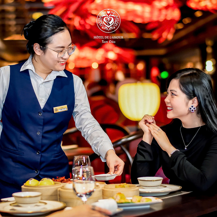 Khách sạn gần Cầu Mây Tam Đảo - Hôtel de l'Amour Tam Đảo 