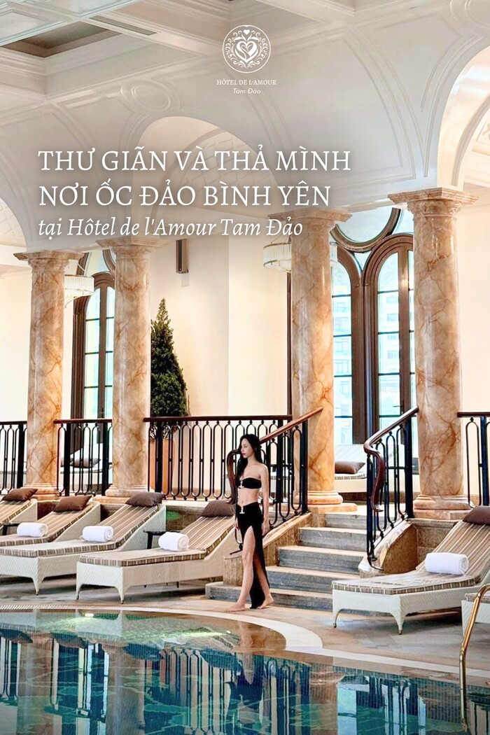 Khách sạn gần Cầu Mây Tam Đảo - Hôtel de l'Amour Tam Đảo 