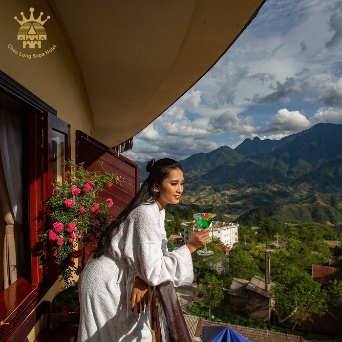 Khách sạn view núi ở Sapa - Chau Long Sapa Hotel